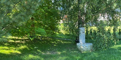Motorhome parking space - Umgebungsschwerpunkt: Fluss - Styria - eigener Brunnen mit Trinkwasser, Slackline, Möglichkeit für eine Hängematte - Moonlight Mountains