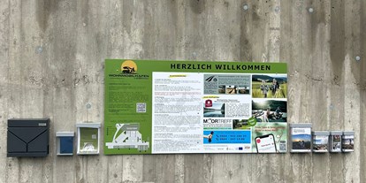 Reisemobilstellplatz - Art des Stellplatz: bei Hallenbad - Oberösterreich - Wohnmobilhafen Liebenau