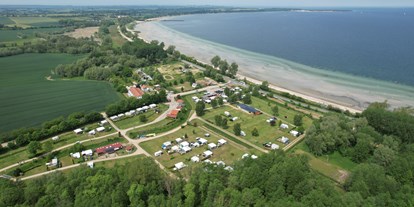 Reisemobilstellplatz - Umgebungsschwerpunkt: Strand - Ostsee - Bild von Südosten - ostseequelle.camp