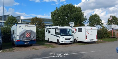 Motorhome parking space - WLAN: teilweise vorhanden - Mecklenburg-Western Pomerania - Wohnmobilpark Westhafen Wismar
