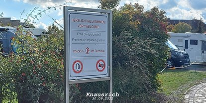 Motorhome parking space - Grevesmühlen - Wohnmobilpark Westhafen Wismar