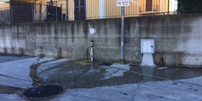 Reisemobilstellplatz - Entsorgung Toilettenkassette - Italien - Area di sosta camper