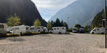 Motorhome parking space - Skilift - Italy - Area Camper Fiemme