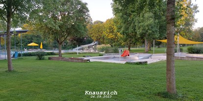 Reisemobilstellplatz - Hunde erlaubt: keine Hunde - Baden-Württemberg - Schwimmbad Jestetten mit Campingplatz