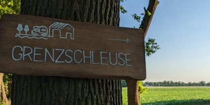 Reisemobilstellplatz - Art des Stellplatz: am Bauernhof - Rheine - Grenzschleuse 