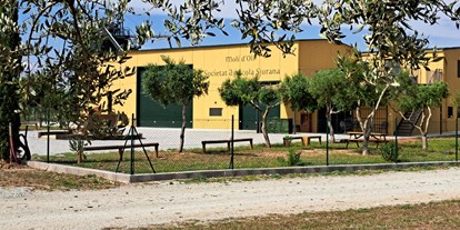 Reisemobilstellplatz - Art des Stellplatz: bei Sehenswürdigkeit - Katalonien - Molino de aceite de oliva ecológico - Relax and enjoy ample space and tranquility among organic olive trees