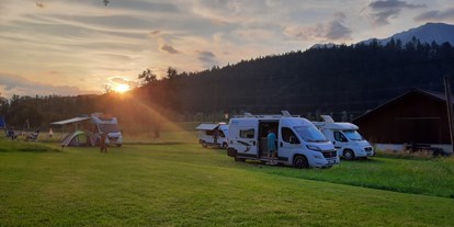 Reisemobilstellplatz - Angelmöglichkeit - Döbriach - Camperplatz Nampolach