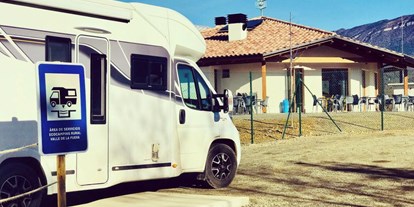 Motorhome parking space - Wintercamping - Spain - ECOCAMPING RURAL VALLE DE LA FUEVA