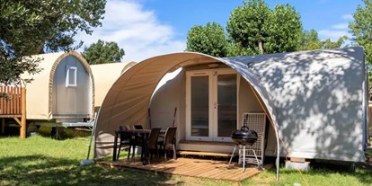Reisemobilstellplatz - Stromanschluss - Italien - Sivinos Camping Boutique