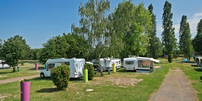 Reisemobilstellplatz - Art des Stellplatz: vor Campingplatz - Pfalz - Reisemobilstellplätze am KNAUS Campingpark Bad Dürkheim