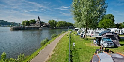 Motorhome parking space - Umgebungsschwerpunkt: Fluss - Rhineland-Palatinate - Reisemobilstellplätze am KNAUS Campingpark Rhein-Mosel/Koblenz