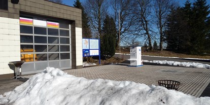 Motorhome parking space - Entsorgung Toilettenkassette - Thuringia - Ver.-und Entsorgungsanlage - Wohnmobilstellplatz Oberhof