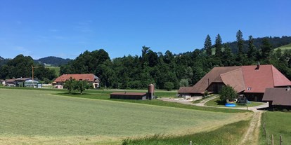 Reisemobilstellplatz - Umgebungsschwerpunkt: am Land - Sumiswald - Tanner Burghof