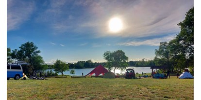 Reisemobilstellplatz - Badestrand - Lärz - Stellplätze  - Camping Am Kluger See