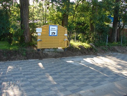 Motorhome parking space - Umgebungsschwerpunkt: Meer - Vorpommern - Ver- & Entsorgungsstation für Wohnmobile - NATURCAMP Pruchten