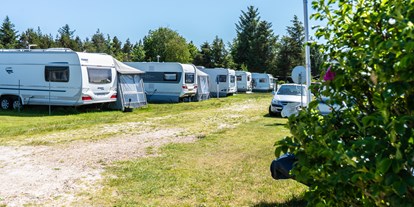 Motorhome parking space - Duschen - Denmark - Stjerne Camping