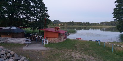Reisemobilstellplatz - Umgebungsschwerpunkt: See - Westpommern - Lake and beach view - Park Inn Resort