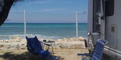 Motorhome parking space - Lecce - Lido Tavernese