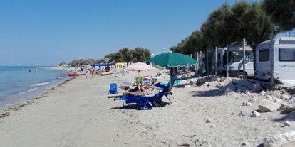 Motorhome parking space - Lecce - Lido Tavernese