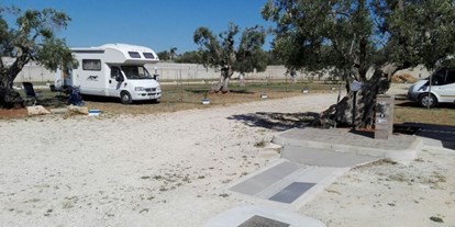 Motorhome parking space - Frischwasserversorgung - Puglia - Salento Sosta Camper
