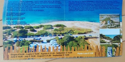 Reisemobilstellplatz - Umgebungsschwerpunkt: Meer - Apulien - Area Sosta Camper La Salina