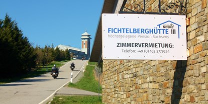 Motorhome parking space - öffentliche Verkehrsmittel - Erzgebirge - Fichtelberghütte