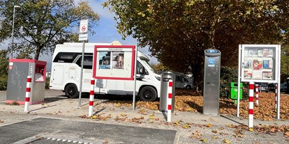 Reisemobilstellplatz - Art des Stellplatz: eigenständiger Stellplatz - Weingarten (Landkreis Ravensburg) - Wohnmobilstellplatz am Festplatz
