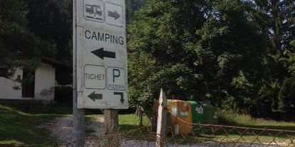 Motorhome parking space - Grauwasserentsorgung - Italy - Stellplatz Camping International