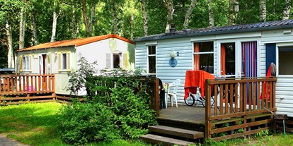 Reisemobilstellplatz - Duschen - Lärz - Mobilheime für max. 4 Personen - Campingplatz "Boek"