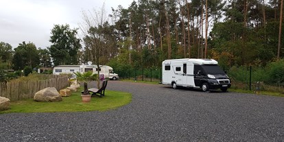 Motorhome parking space - Duschen - North Rhine-Westphalia - Campingpark Heidewald