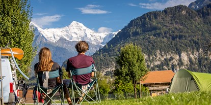 Reisemobilstellplatz - Wohnwagen erlaubt - Schweiz - Camping Lazy Rancho mit Aussicht - Camping Lazy Rancho 4