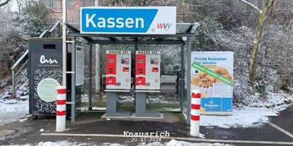 Reisemobilstellplatz - Entsorgung Toilettenkassette - Franken - P1, unter der Friedensbrücke