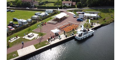 Reisemobilstellplatz - Art des Stellplatz: bei Gewässer - Frankreich - Inauguration nouvelle halte nautique - HALTE NAUTIQUE