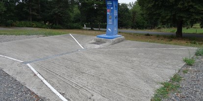 Motorhome parking space - Art des Stellplatz: eigenständiger Stellplatz - Dordogne - Aire de Camping Car
