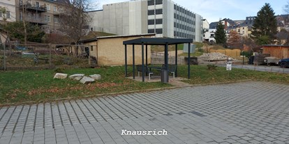 Motorhome parking space - Schneeberg (Erzgebirgskreis) - Stellplatz Uferstraße Schwarzenberg