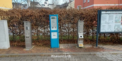 Motorhome parking space - Frischwasserversorgung - Erzgebirge - Stellplatz Uferstraße Schwarzenberg