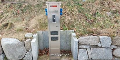 Motorhome parking space - Frischwasserversorgung - Erzgebirge - Stellplatz Uferstraße Schwarzenberg