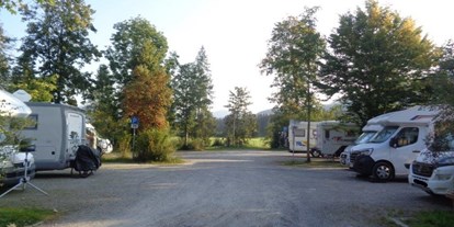 Reisemobilstellplatz - Umgebungsschwerpunkt: am Land - Bayern - Wohnmobilstellplatz in Fischen
