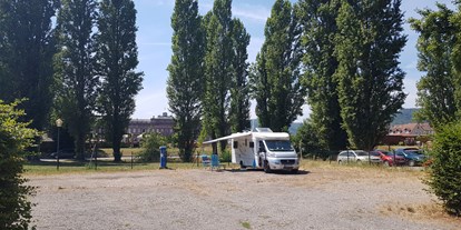 Reisemobilstellplatz - Umgebungsschwerpunkt: Stadt - Frankreich - Stellplatz Saverne - Aire de Camping Car