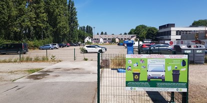 Motorhome parking space - Hunde erlaubt: Hunde erlaubt - Alsace  - Stellplatz Saverne- V & E - Aire de Camping Car