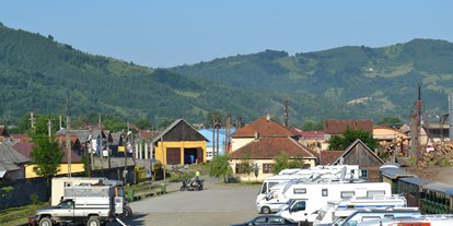 Reisemobilstellplatz - WLAN: teilweise vorhanden - Rumänien West - Beschreibungstext für das Bild - Wassertalbahn Wohnmobile
