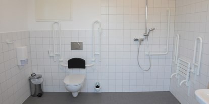 Reisemobilstellplatz - Entsorgung Toilettenkassette - Lübeck - Barrierefreie Sanitäranlage - Reisemobilpark Eutiner See