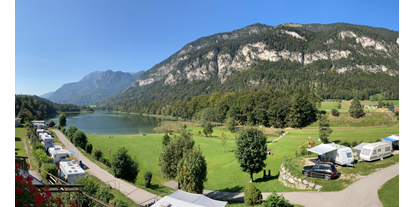 Reisemobilstellplatz - Umgebungsschwerpunkt: See - Tirol - Privatliegewiese von Camping & Appartements Seehof - Camping & Appartements Seehof