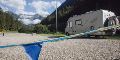 Motorhome parking space - Stromanschluss - Italy - Camping Speikboden