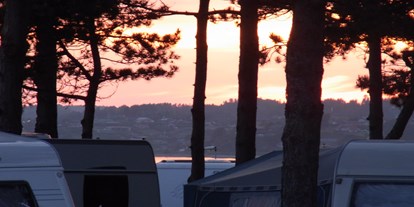 Motorhome parking space - Sauna - Aarhus - Ebeltoft Strand Camping 
