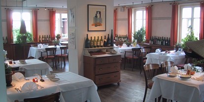 Reisemobilstellplatz - Restaurant - Saarland - Das elegante Esszimmer im Landgasthof Paulus - Landgasthof Paulus & Der Laden