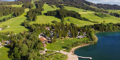 Reisemobilstellplatz - Wohnwagen erlaubt - Region Allgäu - Camping-Grüntensee - Camping Grüntensee international