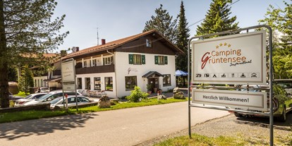 Reisemobilstellplatz - Restaurant - Region Allgäu - Camping Grüntensee international