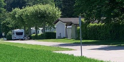 Motorhome parking space - Sumiswald - Stellplatz Eichholz / Gerlafingen 