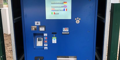 Reisemobilstellplatz - Illertissen - Kassenautomat 24 Stunden am Tag verfügbar - Wohnmobilstellplatz-Günzburg